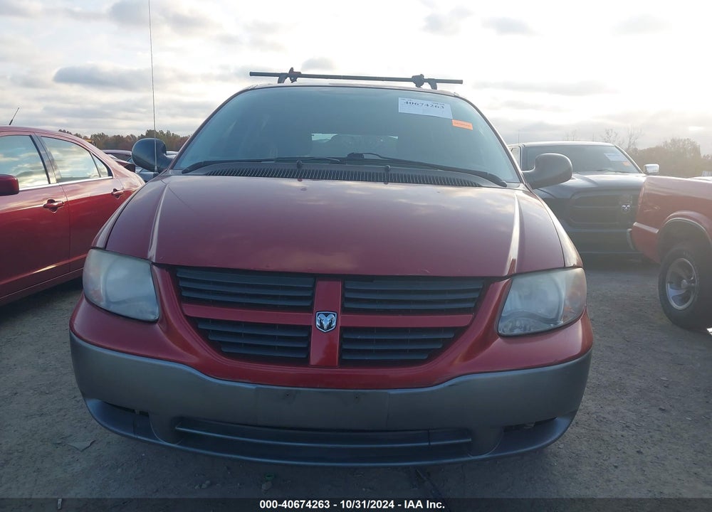 2007 DODGE CARAVAN SE VIN: 1D4GP25E67B264092