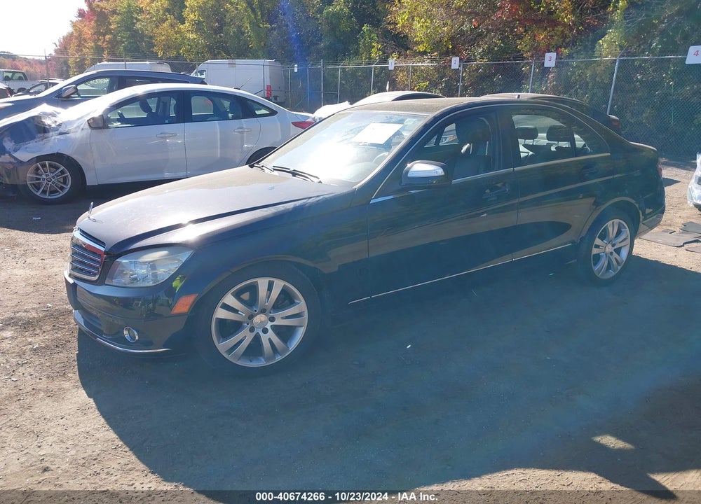 2009 MERCEDES-BENZ C 300 LUXURY/SPORT VIN: WDDGF54X69R049655
