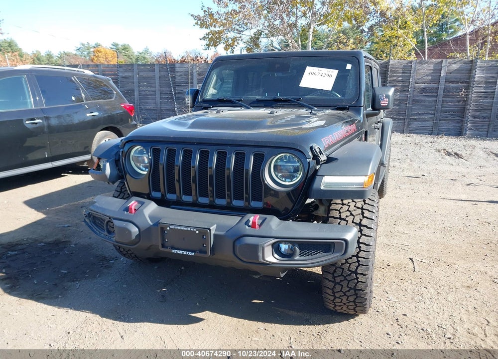 2019 JEEP WRANGLER UNLIMITED RUBICON VIN: 1C4HJXFG0KW550487