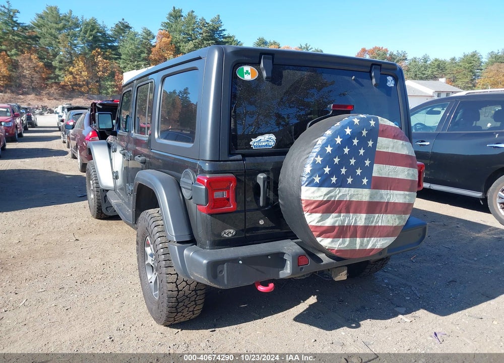 2019 JEEP WRANGLER UNLIMITED RUBICON VIN: 1C4HJXFG0KW550487
