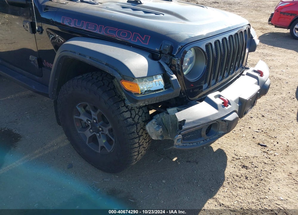 2019 JEEP WRANGLER UNLIMITED RUBICON VIN: 1C4HJXFG0KW550487