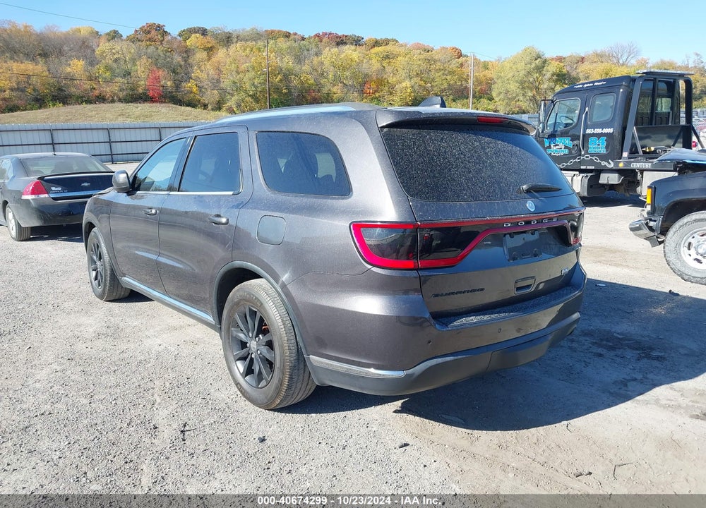 2015 DODGE DURANGO SXT VIN: 1C4RDHAG9FC239365