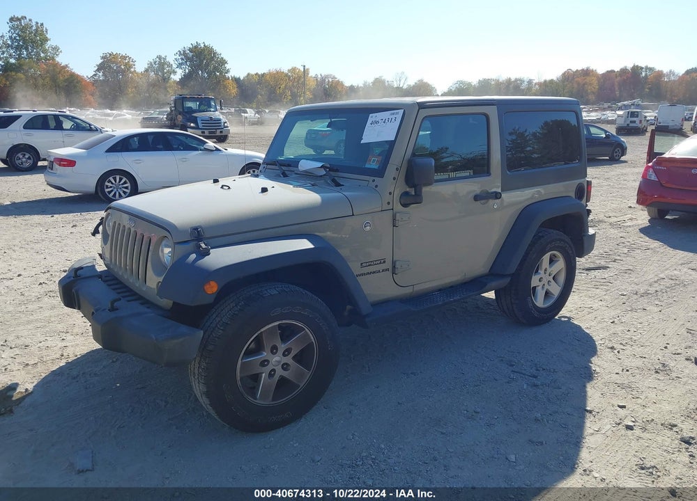 2017 JEEP WRANGLER SPORT 4X4 VIN: 1C4GJWAG7HL587978