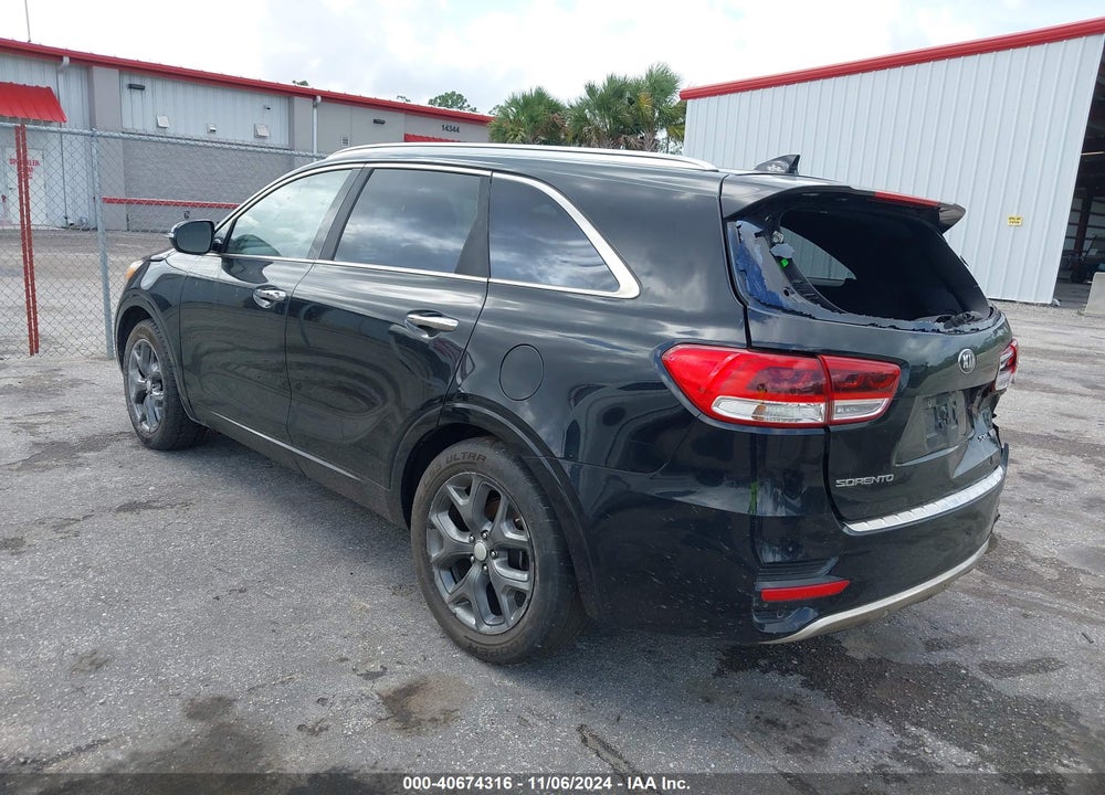2016 KIA SORENTO 2.0T SXL VIN: 5XYPK4A10GG114317