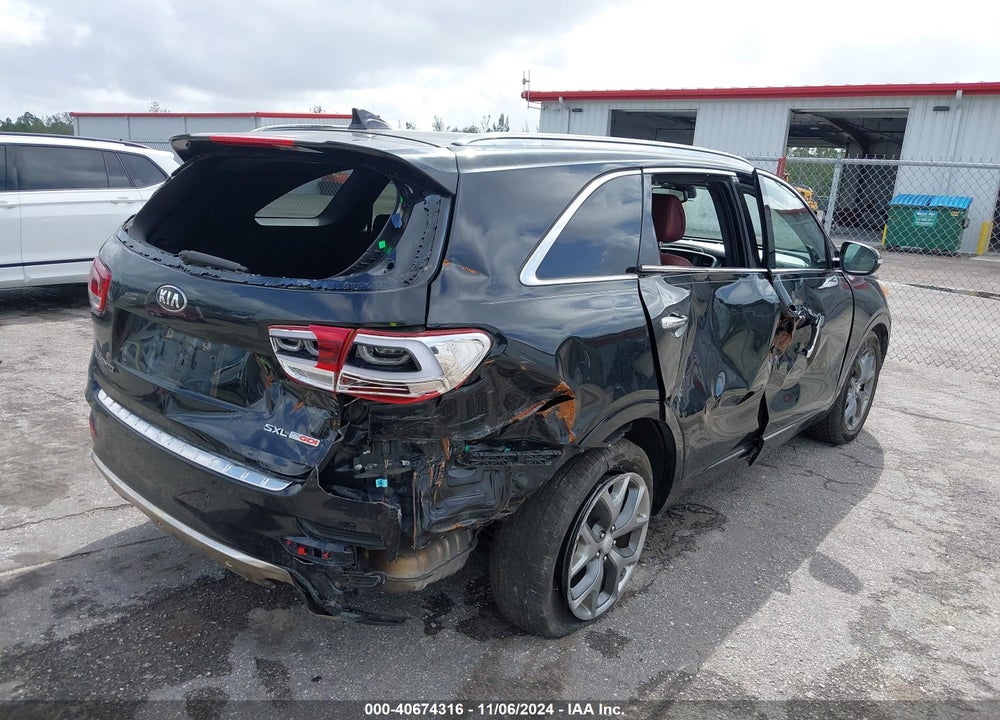 2016 KIA SORENTO 2.0T SXL VIN: 5XYPK4A10GG114317