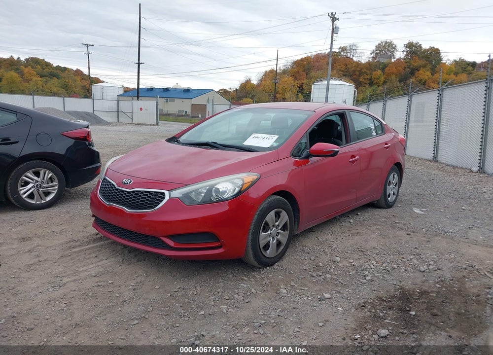 2015 KIA FORTE LX VIN: KNAFX4A63F5426449