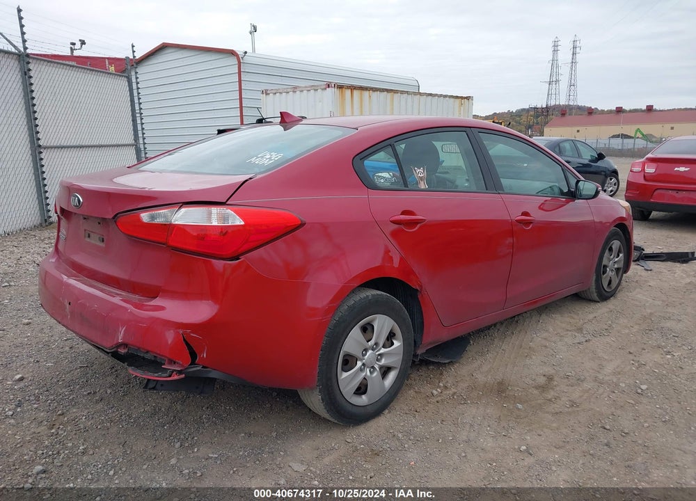 2015 KIA FORTE LX VIN: KNAFX4A63F5426449