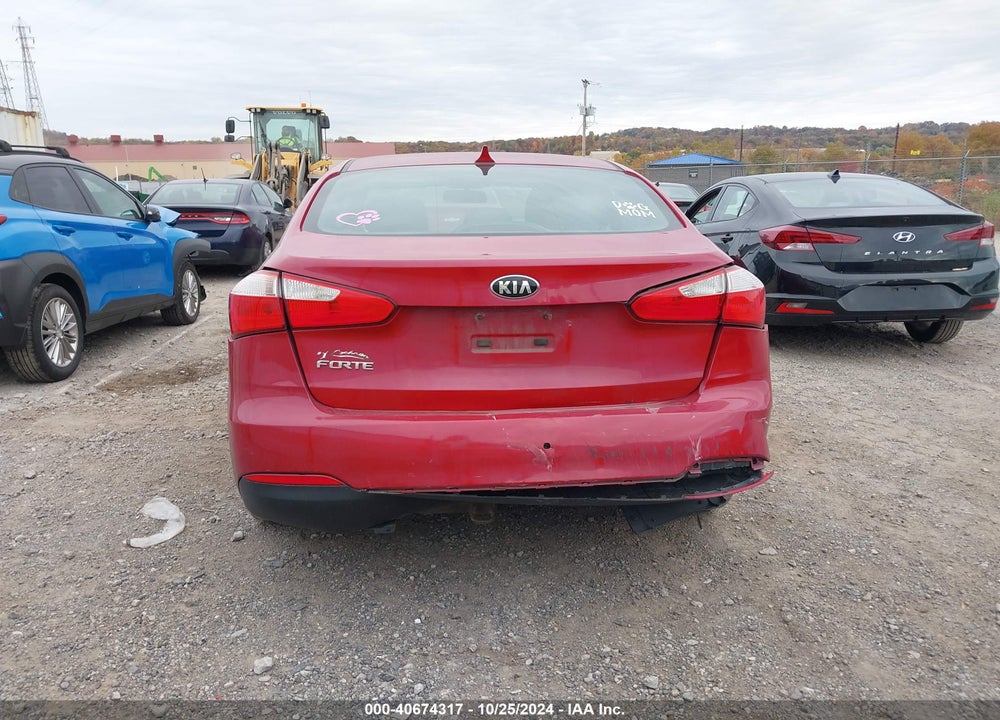 2015 KIA FORTE LX VIN: KNAFX4A63F5426449