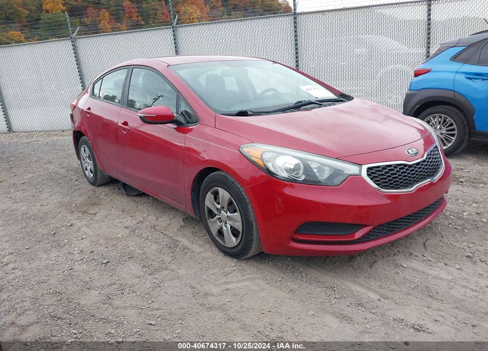 2015 KIA FORTE LX VIN: KNAFX4A63F5426449