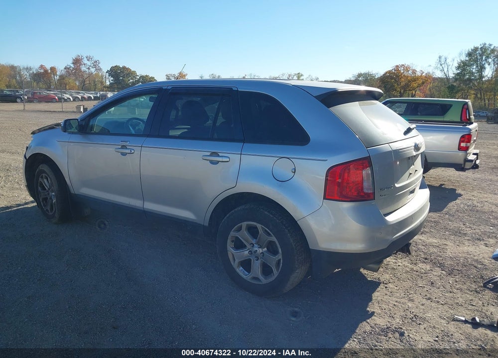 2014 FORD EDGE SEL VIN: 2FMDK4JCXEBA74457