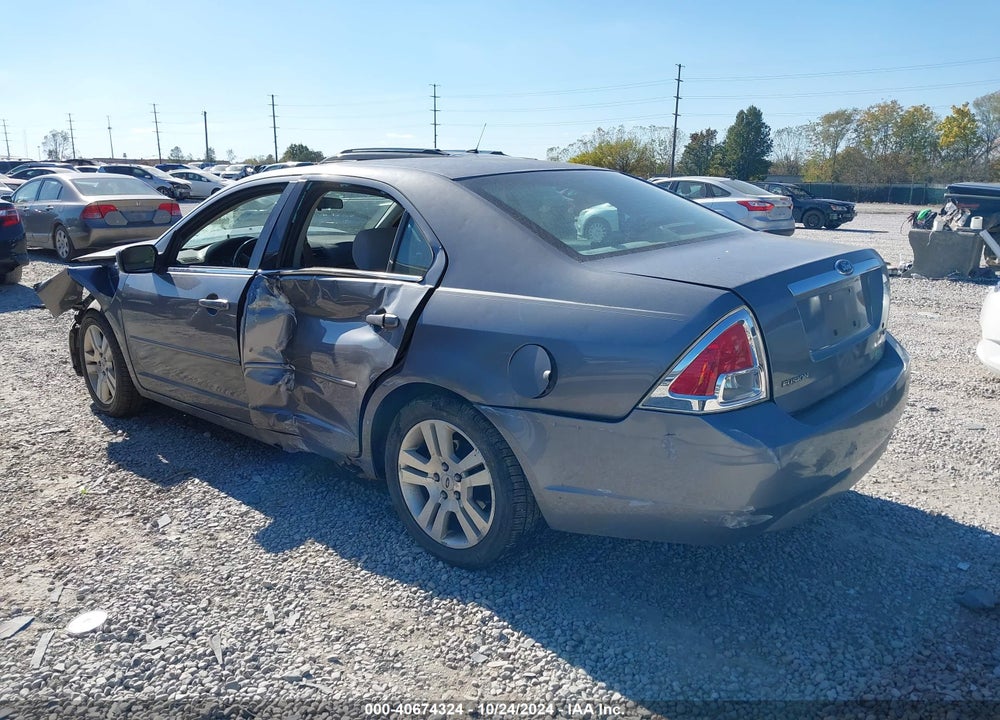 2006 FORD FUSION SEL VIN: 3FAFP08Z96R177685