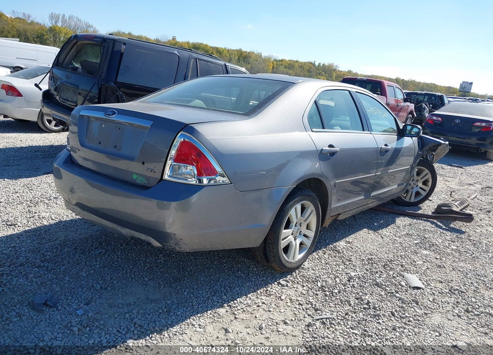 2006 FORD FUSION SEL VIN: 3FAFP08Z96R177685