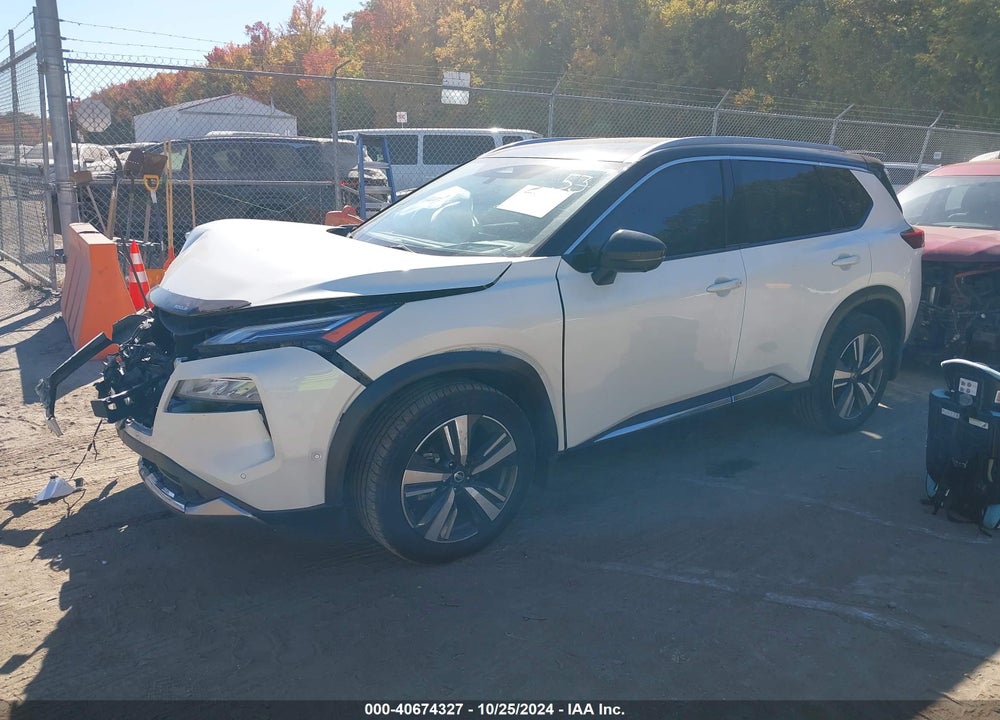 2021 NISSAN ROGUE PLATINUM VIN: JN8AT3DD4MW302182