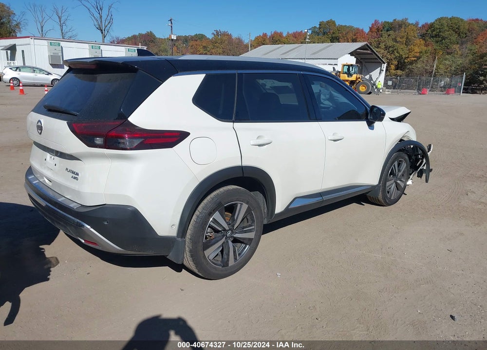 2021 NISSAN ROGUE PLATINUM VIN: JN8AT3DD4MW302182