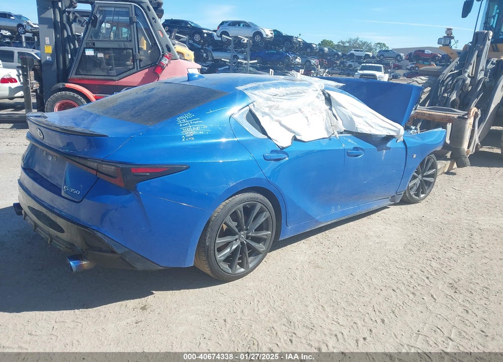 2021 LEXUS IS 350 F-SPORT VIN: JTHGZ1B21M5045982