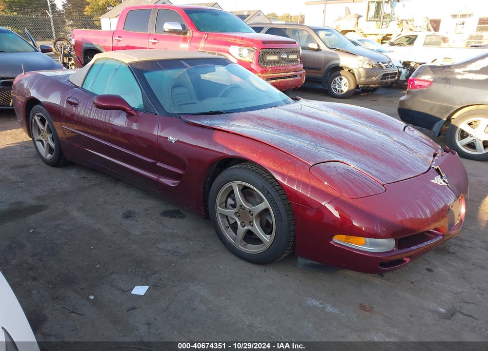 2003 CHEVROLET CORVETTE VIN: 1G1YY32G135103242