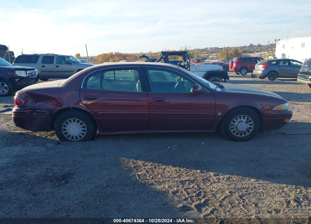 2002 BUICK LESABRE CUSTOM VIN: 1G4HP54K924181758