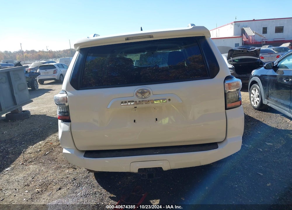2018 TOYOTA 4RUNNER SR5 VIN: JTEBU5JR6J5536572