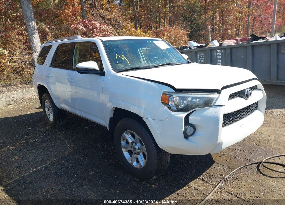2018 TOYOTA 4RUNNER SR5 VIN: JTEBU5JR6J5536572