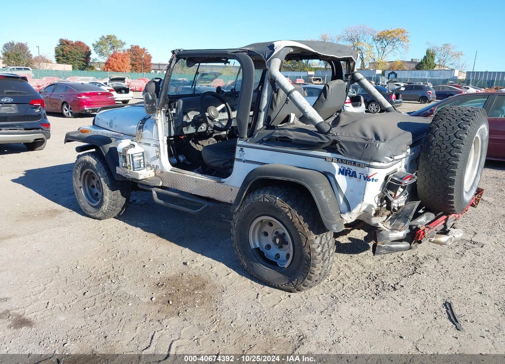 1989 JEEP WRANGLER / YJ VIN: 2J4FY19E8KJ103756