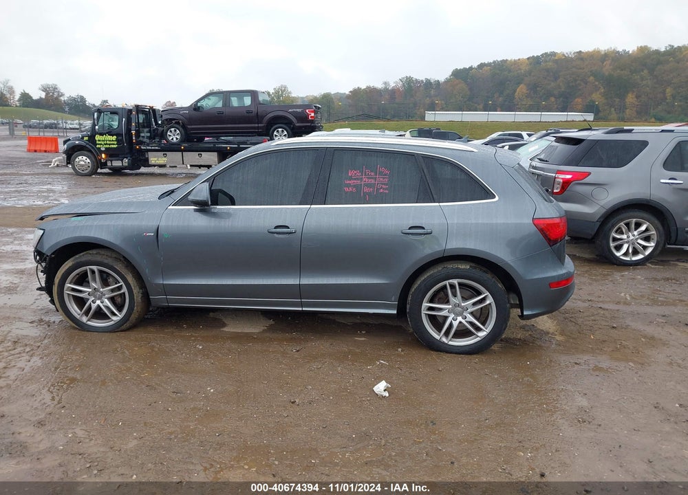 2013 AUDI Q5 3.0T PREMIUM PLUS VIN: WA1DGAFP8DA094212