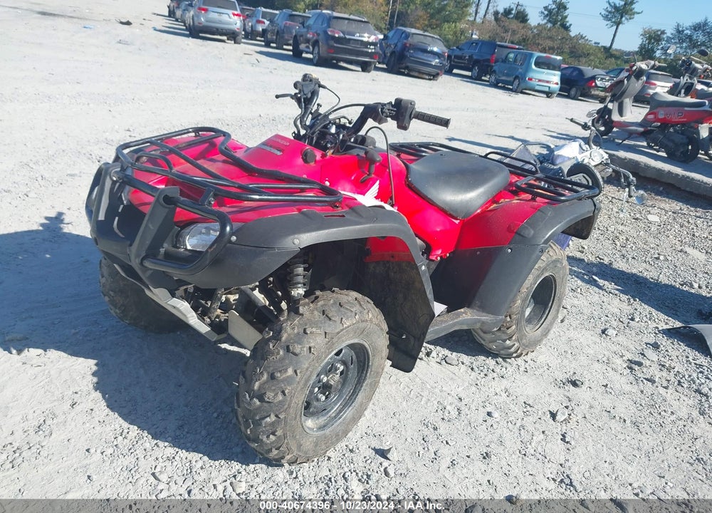 2012 HONDA TRX500 FA VIN: 1HFTE2601C4200566