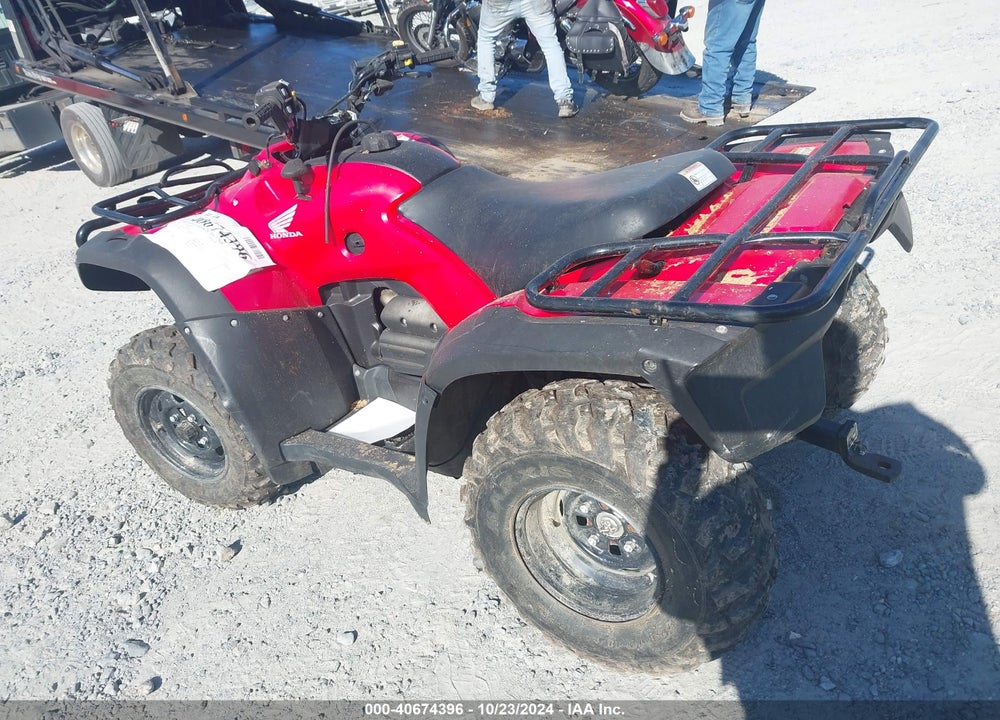 2012 HONDA TRX500 FA VIN: 1HFTE2601C4200566