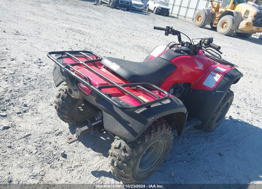 2012 HONDA TRX500 FA VIN: 1HFTE2601C4200566