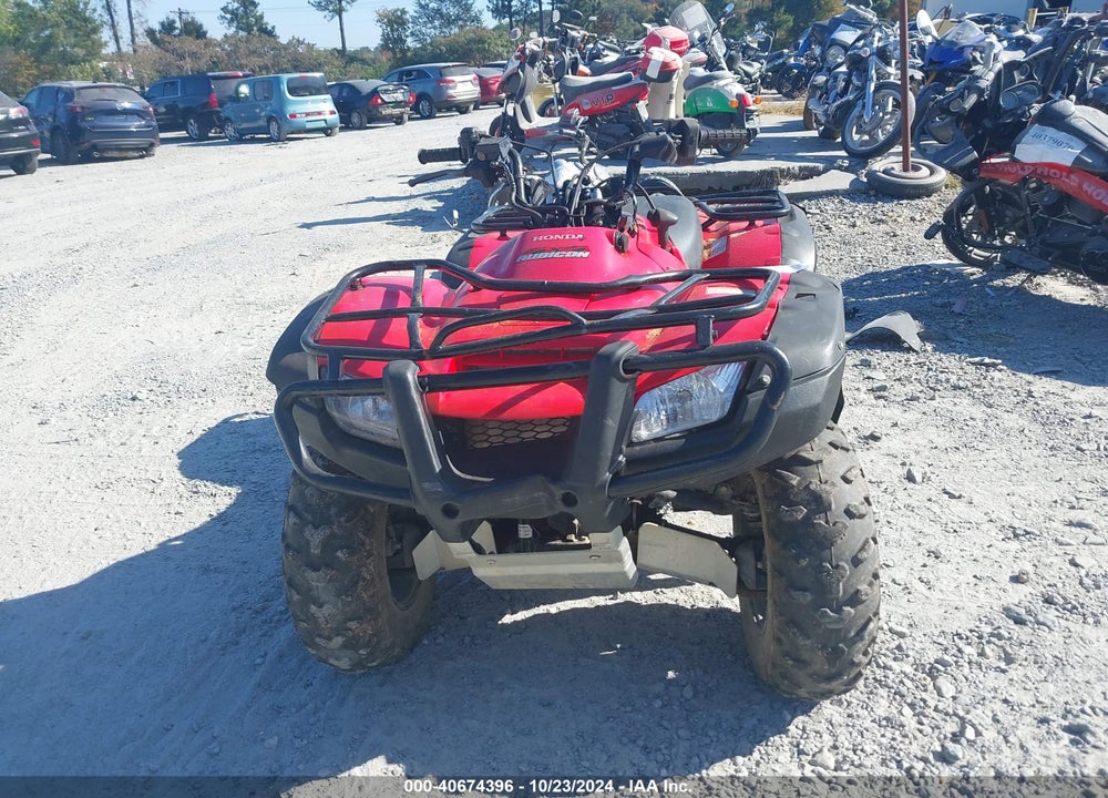 2012 HONDA TRX500 FA VIN: 1HFTE2601C4200566