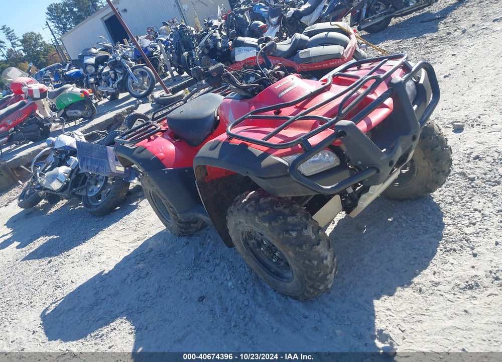 2012 HONDA TRX500 FA VIN: 1HFTE2601C4200566