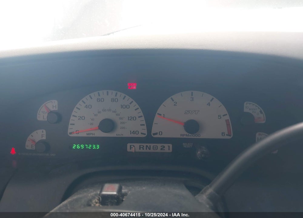 2003 FORD F-150 LIGHTNING VIN: 2FTRF07323CA79724