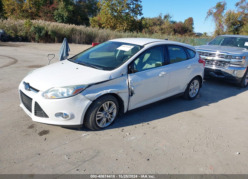 2012 FORD FOCUS SEL VIN: 1FAHP3M25CL233649