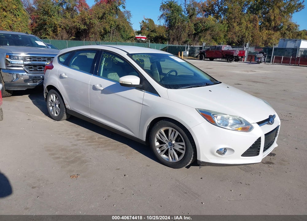 2012 FORD FOCUS SEL VIN: 1FAHP3M25CL233649