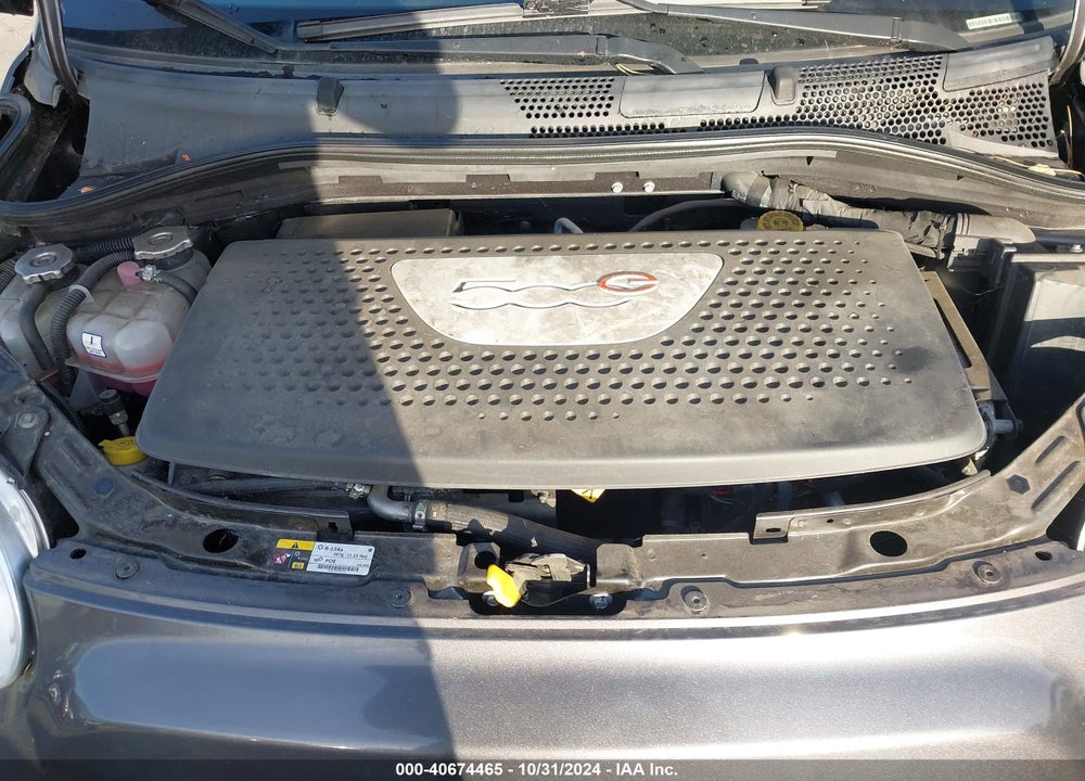 2015 FIAT 500E BATTERY ELECTRIC VIN: 3C3CFFGE4FT623413