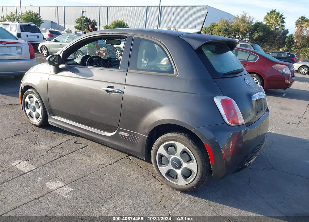 2015 FIAT 500E BATTERY ELECTRIC VIN: 3C3CFFGE4FT623413