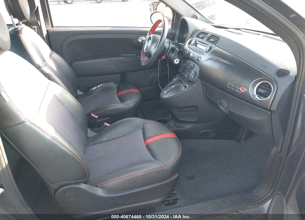2015 FIAT 500E BATTERY ELECTRIC VIN: 3C3CFFGE4FT623413