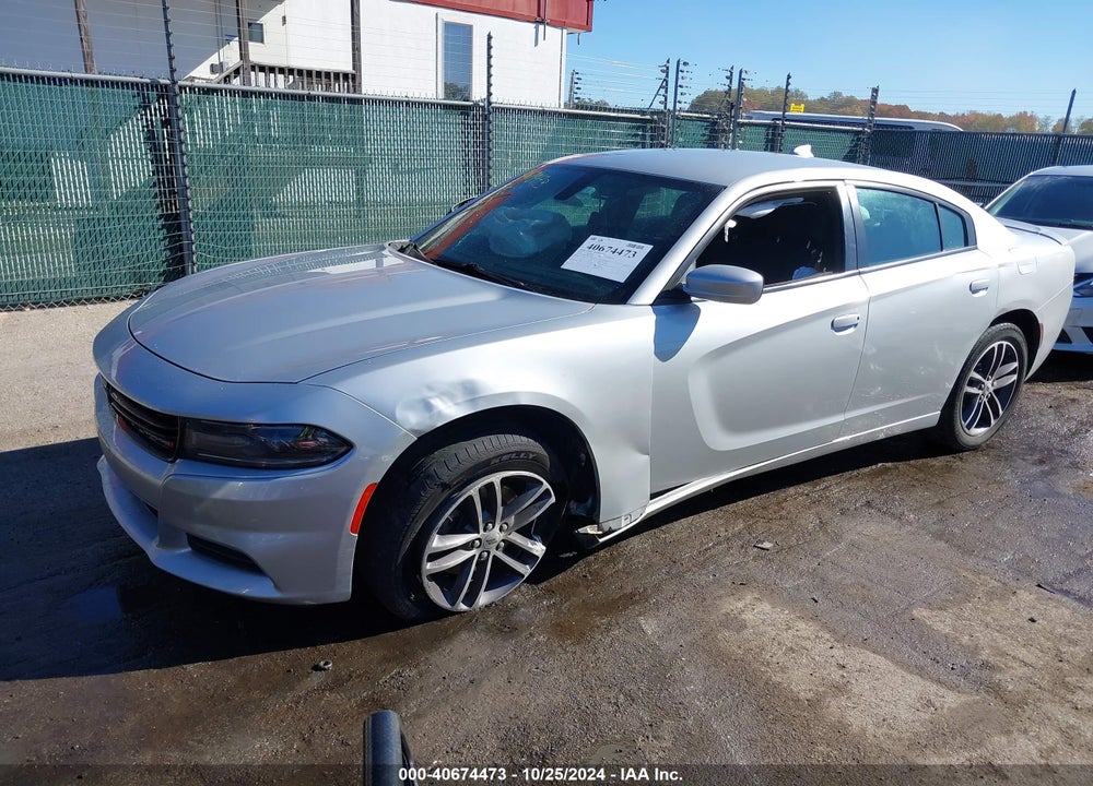2019 DODGE CHARGER SXT AWD VIN: 2C3CDXJG3KH758021