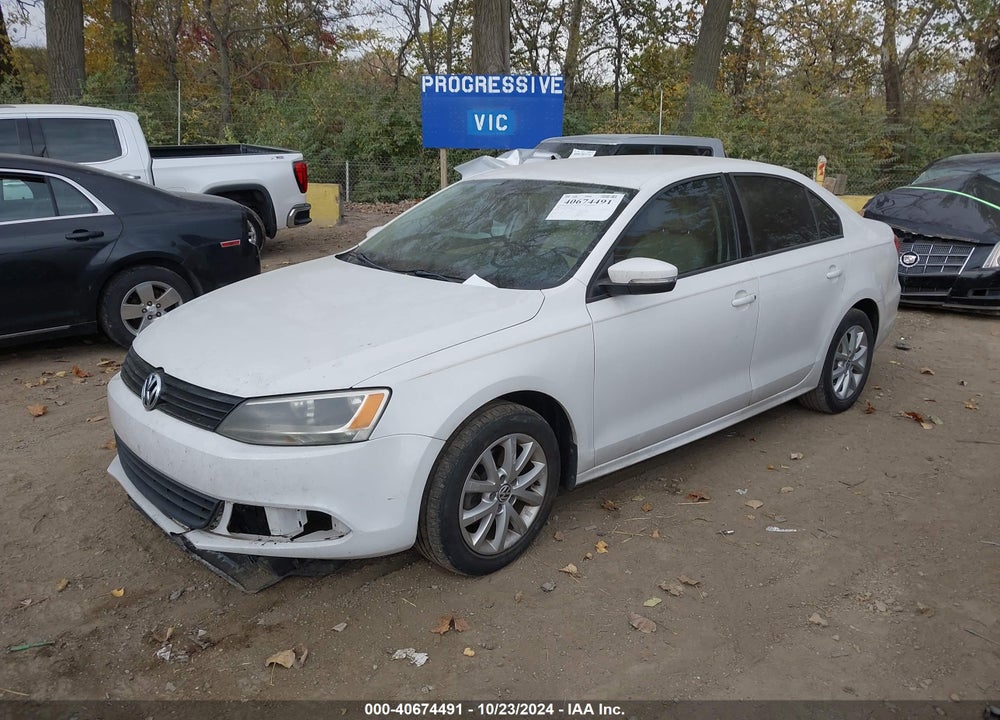 2011 VOLKSWAGEN JETTA 2.5L SE VIN: 3VWDZ7AJ1BM375920