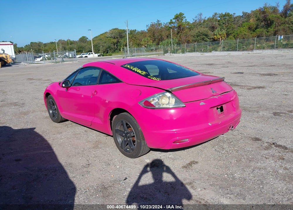 2009 MITSUBISHI ECLIPSE GS VIN: 4A3AK24F59E023036