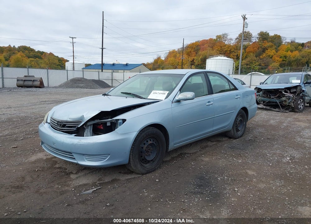 2005 TOYOTA CAMRY LE VIN: 4T1BE32K15U992476