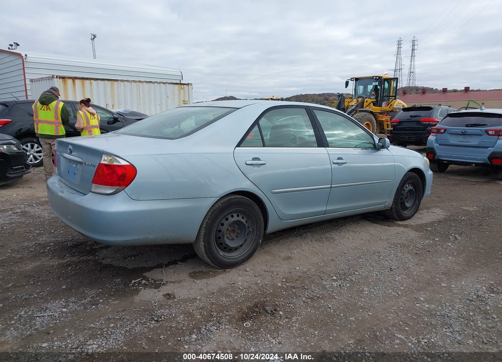 2005 TOYOTA CAMRY LE VIN: 4T1BE32K15U992476