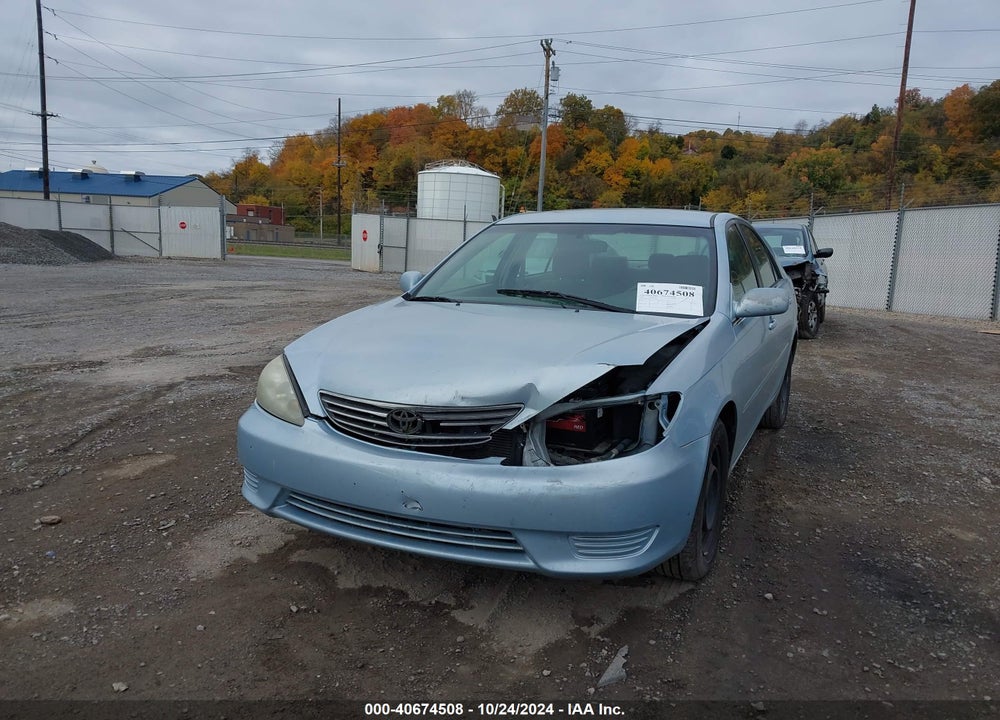 2005 TOYOTA CAMRY LE VIN: 4T1BE32K15U992476