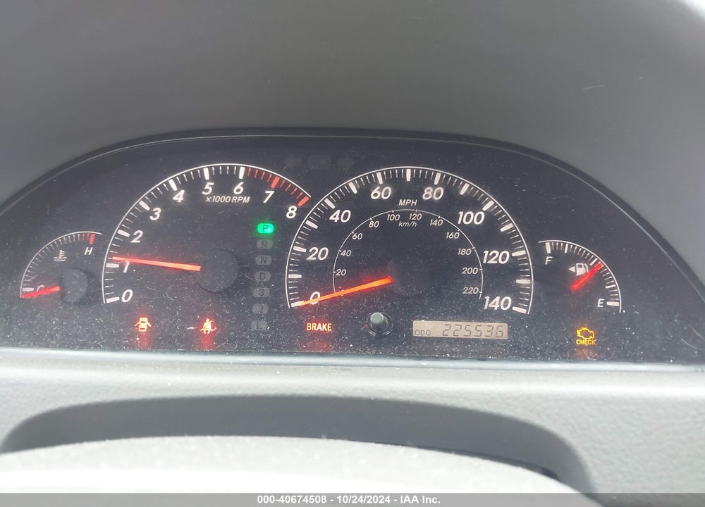 2005 TOYOTA CAMRY LE VIN: 4T1BE32K15U992476