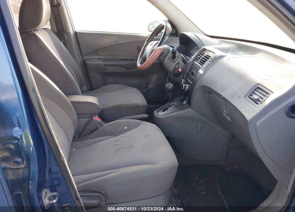 2007 HYUNDAI TUCSON GLS VIN: KM8JM12B37U581215