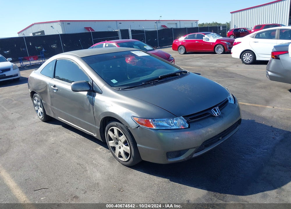 2006 HONDA CIVIC LX VIN: 2HGFG12656H570918