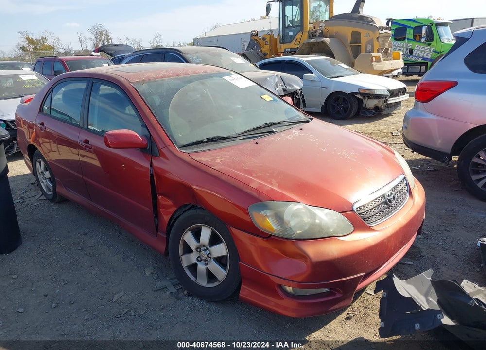 2007 TOYOTA COROLLA S VIN: 1NXBR32E77Z855303