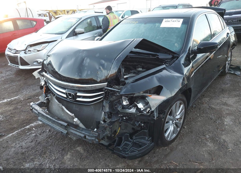 2011 HONDA ACCORD 2.4 EX VIN: 1HGCP2F7XBA155775