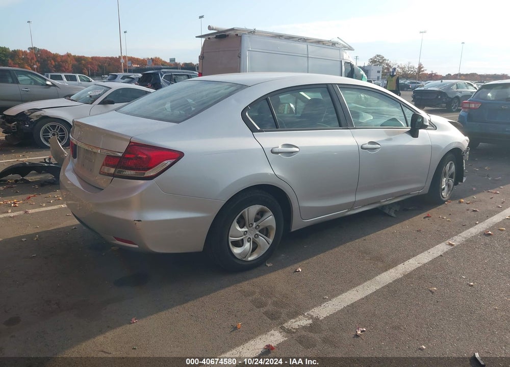 2013 HONDA CIVIC LX VIN: 2HGFB2F56DH567996