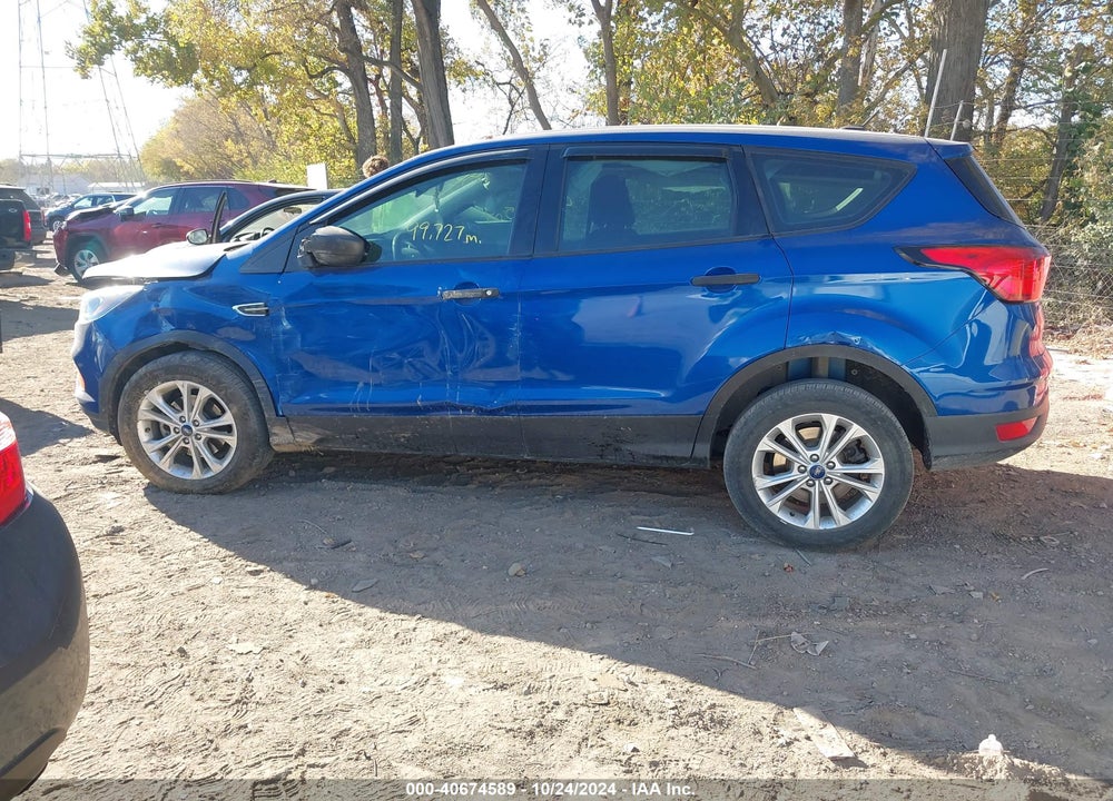 2019 FORD ESCAPE S VIN: 1FMCU0F70KUA29236