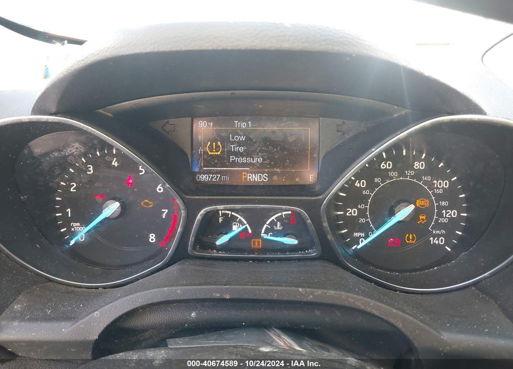 2019 FORD ESCAPE S VIN: 1FMCU0F70KUA29236